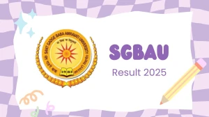 SGBAU Result 2025 Released at sgbau.ucanapply.com Direct Link to Download 2nd, 4th, 6th, 8th Sem Result SGBAU Result 2025 Released at sgbau.ucanapply.com Direct Link to Download 2nd, 4th, 6th, 8th Sem Result
