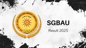 SGBAU Result 2025 Out at sgbau.ucanapply.com Direct Link to Download 2nd, 4th, 6th Semester Result