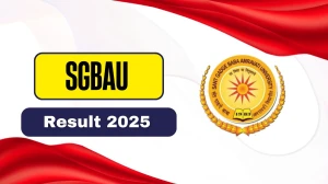 SGBAU Result 2025 Released at sgbau.ucanapply.com Direct Link to Download 4th Sem Result