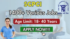 SGPGI Lucknow Nursing Officer Recruitment 2025 - Apply Online for 1479 Posts