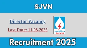 SJVN Director Recruitment 2025 - Apply Online