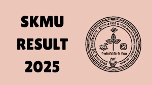 SKMU Result 2025 Released at skmu.ac.in Direct Link to Download 3rd and 6th Semester Result