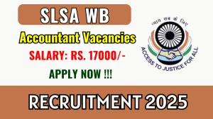SLSA WB Accountant Recruitment 2025 – Walk in SLSA WB Accountant Recruitment 2025 – Walk in