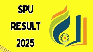 SPU Result 2025 Out at spu.ac.in Direct Link to Download 1st and 2nd Semester Result