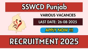 SSWCD Punjab Recruitment 2025 - Apply Offline for Translators, Special Educators and More Posts SSWCD Punjab Recruitment 2025 - Apply Offline for Translators, Special Educators and More Posts