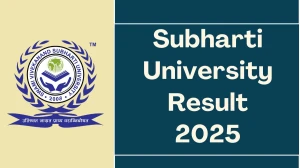 Subharti University Result 2025 Released at subharti.org Direct Link to Download Result