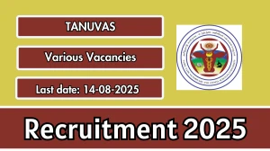 TANUVAS Recruitment 2025 - Apply Offline for 08 Assistant Professor, Marker and More Posts