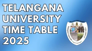 Telangana University Time Table 2025 Announced For PG Course @ tuadmissions.org Details Here