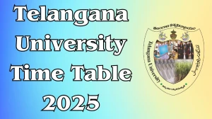 Telangana University Time Table 2025 Announced @ tuadmissions.org Details Here
