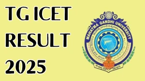 TG ICET Result 2025 Released at icet.tgche.ac.in Direct Link to Download Result