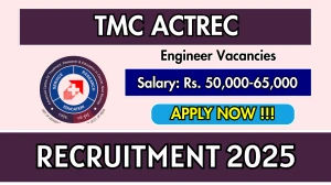 TMC ACTREC Engineer Recruitment 2025 – Walk in TMC ACTREC Engineer Recruitment 2025 – Walk in