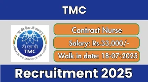 TMC Contract Nurse Recruitment 2025 – Walk in for 30 Posts