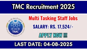 TMC Multi Tasking Staff Recruitment 2025 - Apply Online