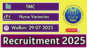 TMC Nurse Recruitment 2025 – Walk in for 05 Posts