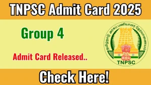 TNPSC Group 4 Hall Ticket 2025 OUT tnpsc.gov.in Download TNPSC Group 4 admit card here TNPSC Group 4 Hall Ticket 2025 OUT tnpsc.gov.in Download TNPSC Group 4 admit card here
