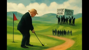 Trump Golf Visit to Scotland Sparks Protests Nationwide: Demonstrators Decry President's UK Trip