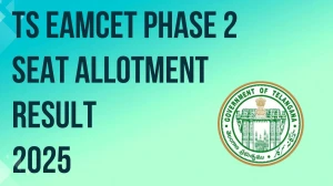 TS EAMCET Phase 2 Seat Allotment Result 2025 Out at tgeapcet.nic.in Direct Link to Download Result