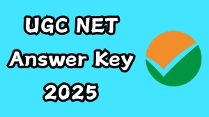 UGC NET 2025 Answer Key OUT at ugcnet.nta.ac.in Download PDF