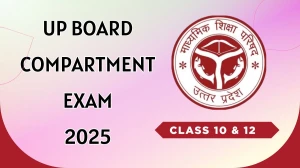 UP Board Compartment Exam 2025 Dates Announced: Check Class 10 & 12 Full Schedule