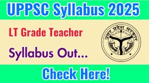 UP LT Grade Teacher Syllabus 2025 Out Direct Link to Download Syllabus PDF here UP LT Grade Teacher Syllabus 2025 Out Direct Link to Download Syllabus PDF here