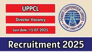 UPPCL Director Recruitment 2025 - Apply Offline