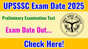 UPSSSC PET Exam Date 2025 Announced at upsssc.gov.in Exam details here