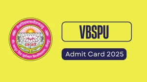 VBSPU Admit Card 2025 OUT vbspuexams.com Check VBSPU  Hall Ticket Details Here