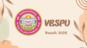 VBSPU Result 2025 Released at vbspuresult.org.in Direct Link to Download 2nd, 4th Sem Result