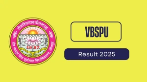VBSPU Result 2025 Released at vbspuresult.org.in Direct Link to Download 2nd, 4th Sem Result VBSPU Result 2025 Released at vbspuresult.org.in Direct Link to Download 2nd, 4th Sem Result