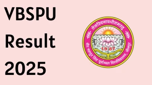 VBSPU Result 2025 Released at vbspuresult.org.in Direct Link to Download 2nd and 4th Semester Result
