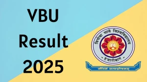 VBU Result 2025 Released at vbu.ac.in Direct Link to Download 1st Semester Result