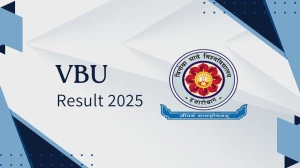 VBU Result 2025 Released at vbu.ac.in Direct Link to Download UG and PG Courses Result VBU Result 2025 Released at vbu.ac.in Direct Link to Download UG and PG Courses Result
