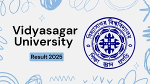 Vidyasagar University Result 2025 Released at vidyasagar.ac.in Direct Link to Download 3rd and Final Semester Result