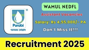 WAMUL NEDFL Assistant Recruitment 2025 – Walk in
