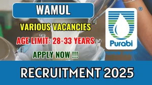 WAMUL Recruitment 2025 - Apply Online for Executive, Assistant and More Posts WAMUL Recruitment 2025 - Apply Online for Executive, Assistant and More Posts