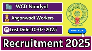 WCD Nandyal Anganwadi Workers Recruitment 2025 - Apply Offline for 42 Posts
