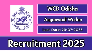 WCD Odisha Anganwadi Worker Recruitment 2025 - Apply Online