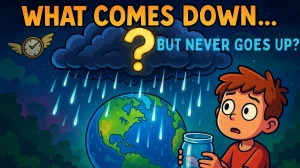 What Comes Down But Never Goes Up? Riddle Answer and Explanation