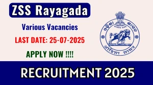ZSS Rayagada Recruitment 2025 - Apply Offline for 51 Physiotherapist, Dental Technician and More Posts ZSS Rayagada Recruitment 2025 - Apply Offline for 51 Physiotherapist, Dental Technician and More Posts