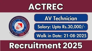 ACTREC AV Technician Recruitment 2025 – Walk in