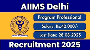 AIIMS Delhi Program Professional II Recruitment 2025 - Apply Offline