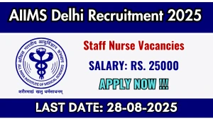 AIIMS Delhi Staff Nurse Recruitment 2025 - Apply Offline AIIMS Delhi Staff Nurse Recruitment 2025 - Apply Offline