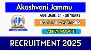 Akashvani Jammu Part Time Correspondent Recruitment 2025 - Apply Offline Akashvani Jammu Part Time Correspondent Recruitment 2025 - Apply Offline