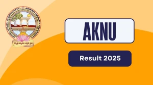 AKNU Result 2025 Out at aknu.edu.in Direct Link to Download 4th Sem Result