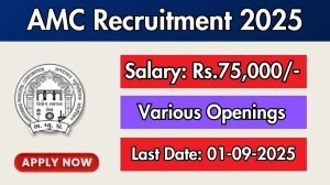 AMC Recruitment 2025 - Apply Offline for 2 Entomologist, Veterinary Officer Posts
