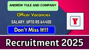 Andrew Yule and Company Officer Recruitment 2025 - Apply Online for 02 Posts
