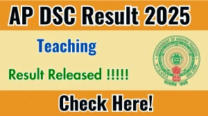 AP DSC Teaching Result 2025 Out at apdsc.apcfss.in, Direct Link to Download Result PDF Here