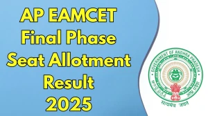 AP EAMCET Final Phase Seat Allotment Result 2025 (Delayed) Postponed due to High Court Order at eapcet-sche.aptonline.in Direct Link to Download Result