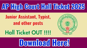 AP High Court Hall Ticket 2025 OUT at aphc.gov.in Download AP High Court Admit Card Here AP High Court Hall Ticket 2025 OUT at aphc.gov.in Download AP High Court Admit Card Here