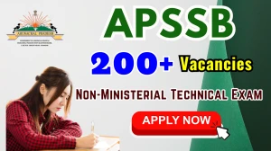 APSSB Recruitment 2025 - Apply Online for 239 Driver, Junior Estimator and More Posts APSSB Recruitment 2025 - Apply Online for 239 Driver, Junior Estimator and More Posts